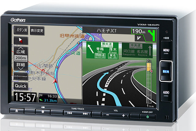HONDAホンダ純正CIVICシビックベーシックインターナビVXM-184VFi本体2017.7~仕様変更08A40-4X0-400L