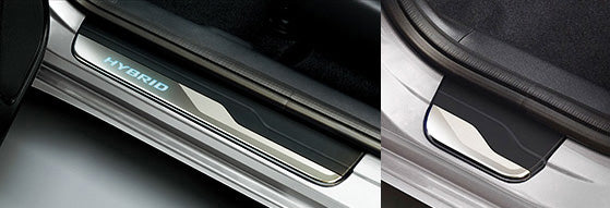 HONDAホンダ純正FITフィットサイドステップガーニッシュHYBRIDロゴ(2016.11~仕様変更)08E12-T5A-A00
