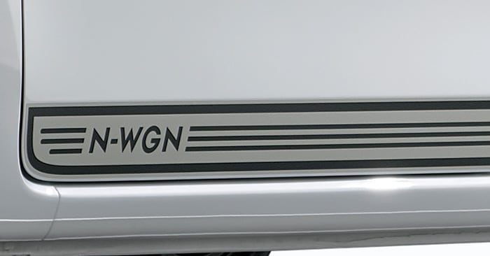 HONDA ホンダ 純正 デカール サイド 08F30-TKR-000 | honda純正 ホンダ純正 JH3 JH4 NWGN N-WGN NWGNカスタム N-WGNカスタム ステッカー おしゃれ エクステリア 車用品 カー用品 車 部品 外装 パーツ ポイント消化