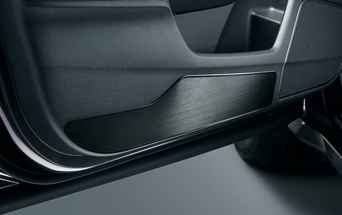 HONDA ホンダ 純正 ドアライニングカバー 08Z03-TXM-000 | INSIGHT インサイト ZE4 ドアライニング カバー ステンレス ブラック プロテクション 傷防止 キズ防止 キズ 保護 プロテクター ホンダ純正 取り付け おすすめ 車 内装 車用品 カー用品 部品 パーツ ポイント消化