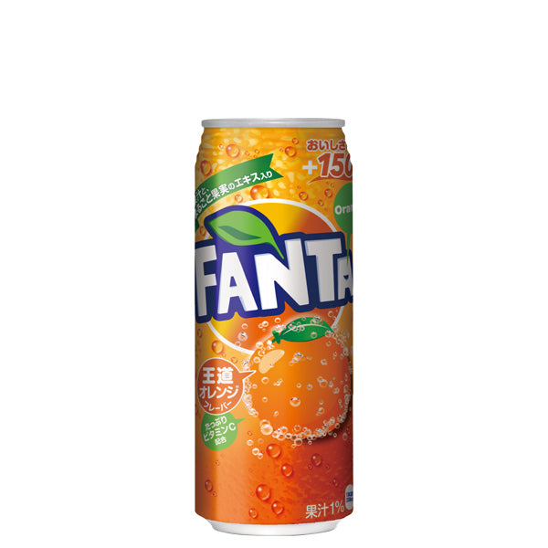 ファンタオレンジ缶500ml入数24本1ケース|炭酸ファンタオレンジコカ・コーラコカコーラcocacolaこかこーら果汁ブレンドフルーティーおいしさ果汁1%果糖ぶどう糖液糖オレンジ果汁オレンジエキス炭酸ビタミンCカロチン色素甘味料ステビア500