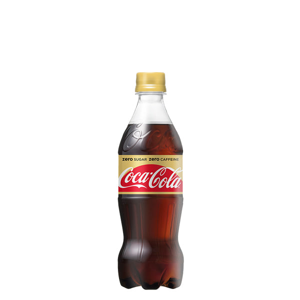 コカ・コーラゼロカフェイン500mlPET入数24本1ケース|炭酸コカ・コーラコカコーラcocacolaこかこーらおいしさ刺激カフェインゼロ炭酸カラメル色素酸味料甘味料スクラロースアセスルファムK香料500