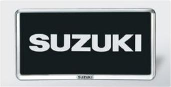 SUZUKIスズキ純正CARRYキャリーナンバープレートリムクロームメッキ(2016.12~仕様変更)99000-99069-458