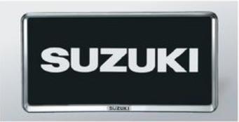 SUZUKIスズキ純正CARRYキャリーナンバープレートリムブラックメッキ(2016.12~仕様変更)99000-99069-535