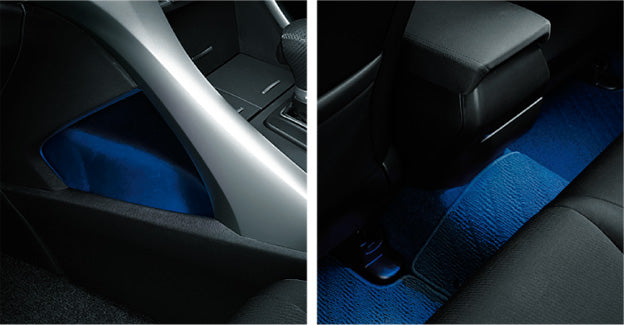 HONDA ホンダ Accord アコード ホンダ純正 コンソール&リアフットライト/ブルー照明【 2011.2~次モデル】 | ライト 車 内装 室内 イルミネーション イルミ 後付け 照明 アクセサリー ポイント消化