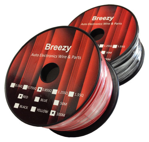 Breezy AVSコード 0.85 100m red&black