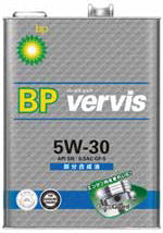 BPビーピーエンジンオイルvervisバービスピュア部分合成油5W-301L缶