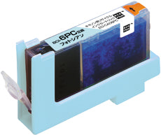 エコリカ!インクカートリッジキヤノン互換製品!エコリカ型番【ECI-CA06PC】対応純正品【BCI-6PC】カラー【フォトシアン】