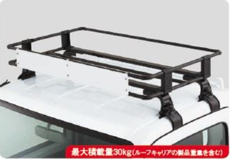 SUZUKIスズキCARRYキャリースズキ純正ルーフキャリア(スチール製/黒)【対応年式2015.8~次モデル】