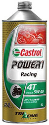 CastrolカストロールPOWER1RACING4T5W-404L缶【desirdevivre】