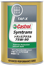 CastrolカストロールギヤオイルSYNTRANSトランスアクスル75W-901L缶【desirdevivre】