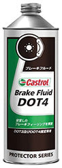 CastrolカストロールBrakeFluidブレーキフルードDOT40.5L缶【desirdevivre】