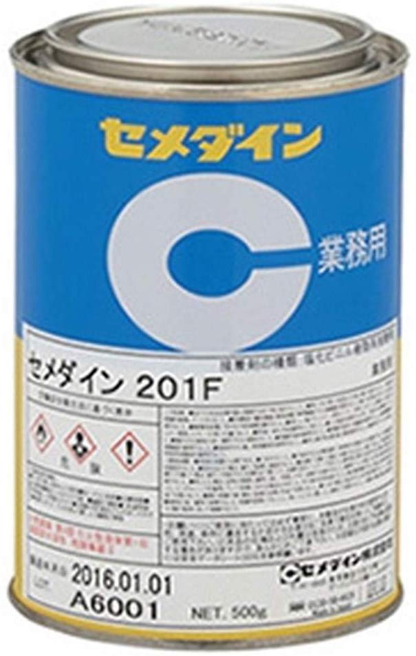 CEMEDINEセメダイン201F500g缶軟質塩ビ接着用耐可塑剤性塩化ビニル樹脂