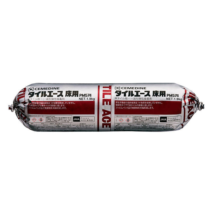 CEMEDINEセメダインタイルエース床用MP1.9kg内装床タイル変成シリコーン樹脂系弾性接着剤変成シリコーン樹脂系弾性接着剤内外装タイル接着