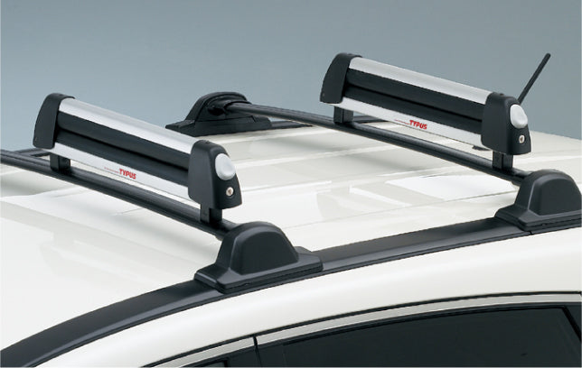 CR-V!ホンダ純正キャリアシステム:スキー/スノーボードアタッチメント(ロック付)フラットタイプ