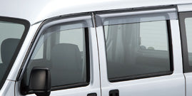 HONDA ホンダ ACTY VAN アクティバン ホンダ純正 ドアバイザー フロント/リア用(左右セット) 【 2010.08~次モデル】 | ドア バイザー 雨 雨よけ 後付け 取り付け 交換 部品 パーツ ポイント消化