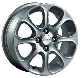 HONDAホンダFITフィットホンダ純正15インチアルミホイール15×51/2Jインセット45mmMS-009(カイザーシルバー・メタリック塗装)1本