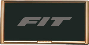 HONDAホンダFITフィットホンダ純正She's専用ライセンスフレーム/カラードタイプ【対応年式2013.01~次モデル】【desirdevivre】