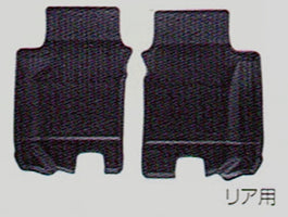 HONDAホンダFITフィットホンダ純正ラバーマット(縁高タイプ)リア用【対応年式2013.01~次モデル】【desirdevivre】