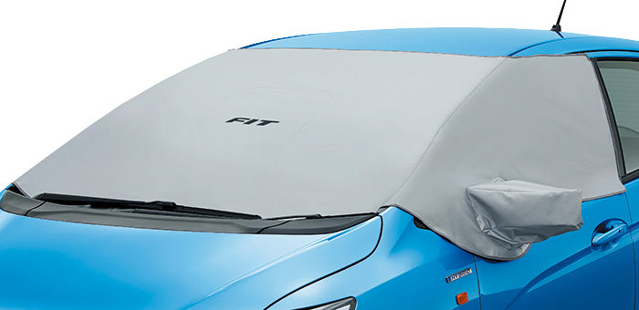 HONDAホンダFITフィットホンダ純正フロントウインドウカバーFITロゴ入り【対応年式2014.12~次モデル】【desirdevivre】