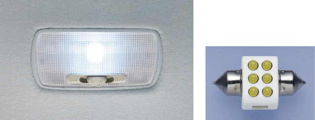 FREEDフリード!ホンダ純正防水LEDルームランプ★LEDバルブ(ホワイト)1個入り12V・0.7W