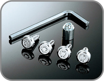 メール便可 HONDA ホンダ ACTY アクティ ホンダ純正 ナンバープレートロックボルト 4本入セット/ボルト長：20mm（マックガード社製） 【 2009.12～次モデル】
