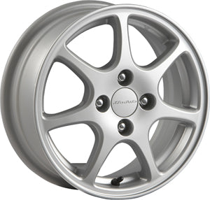 HONDAホンダFITフィットホンダ純正14インチアルミホイールユーロスポークR7シルバー塗装