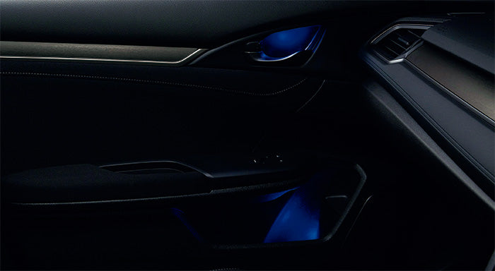 HONDAホンダ純正CIVICシビックインナードアハンドル＆ドアポケットイルミネーション2017.7～仕様変更08E20-TEA-000A