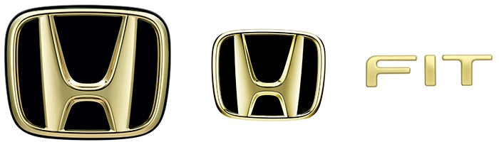 HONDA ホンダ 純正 ゴールドエンブレム e:HEV CROSSTAR/CROSSTAR以外用 08F20-TZA-000 | ホンダ純正 FIT フィット GR1 GR2 E:HEV フィットハイブリッド GR3 GR4 エンブレム ロゴ 車 交換 DIY 部品 外装