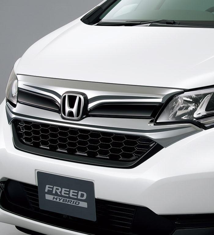 HONDA ホンダ 純正 フロントグリル クロームメッキ 08F21-TDK-000D | honda純正 ホンダ純正 GB5 GB6 GB7 GB8 FREED フリード フリードハイブリッド フリードプラス フリードプラスハイブリッド フリード+ FREED+ フロント グリル DIY 取り付け おすすめ エアロパーツ