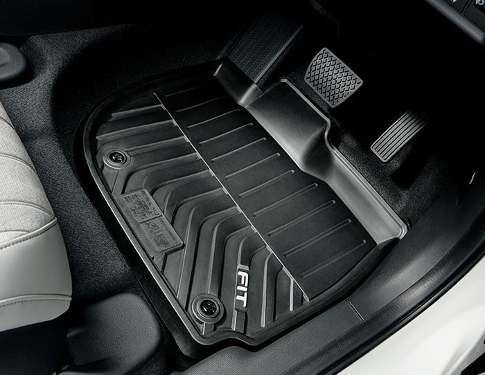HONDA ホンダ 純正 オールシーズンマット フロント用 08P18-TZA-010 | ホンダ純正 FIT フィット GR1 GR2 GR5 GR7 E:HEV フィットハイブリッド GR3 GR4 GR6 GR8 フロアマット ゴムマット ラバーマット ゴム ラバー マット カーマット カー フロア 縁高 交換 車種別 車種専用