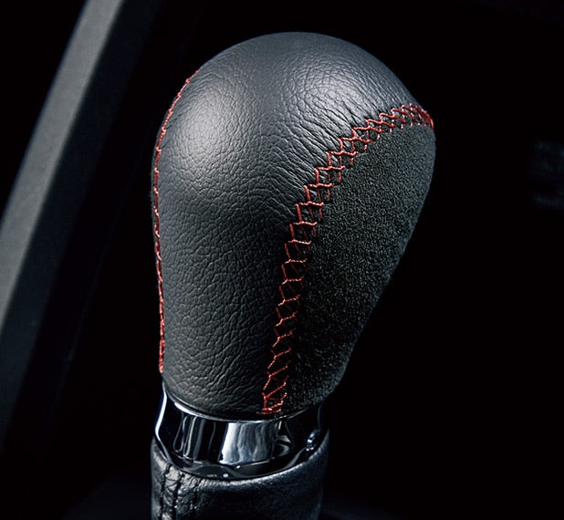 HONDA ホンダ 純正 セレクトノブ レッドステッチ 08U92-TDJ-A10B | honda純正 ホンダ純正 S660 JW5 ノブ アルカンターラ DIY カー用品 車用品 内装 パーツ 車 内装パーツ 取り付け おすすめ