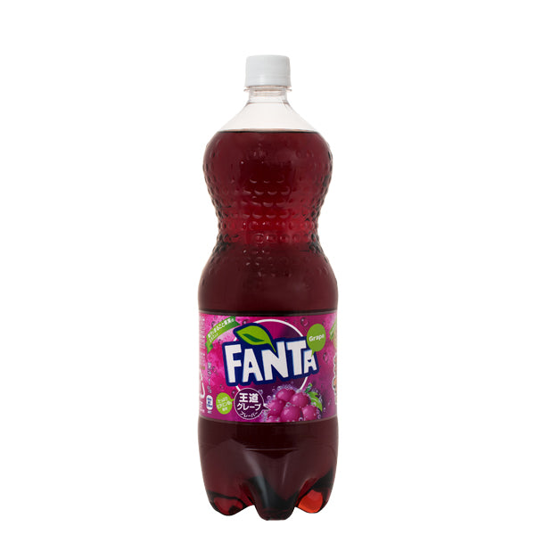 ファンタグレープPET1.5L入数8本1ケース|炭酸ファンタグレープコカ・コーラコカコーラcocacolaこかこーら果汁ブレンドフルーティーおいしさ果汁1%果糖ぶどう糖液糖ぶどう果汁ぶどうエキスカラメルアントシアニン安息香酸NaビタミンB61500