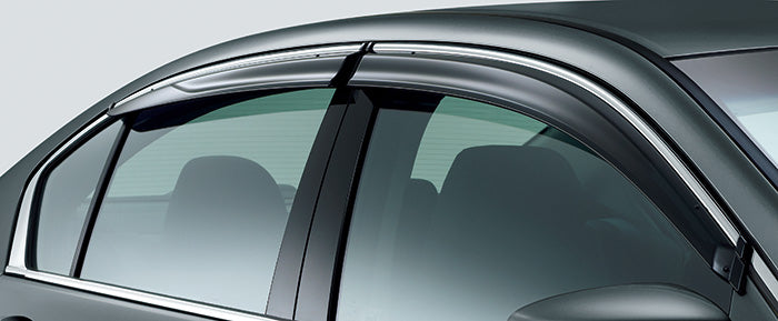 HONDA ホンダ Accord HYBRID アコードハイブリッド ホンダ純正 ドアバイザー【 2013.6～次モデル】 | ドア バイザー 雨 雨よけ 後付け 取り付け 交換 部品 パーツ ポイント消化