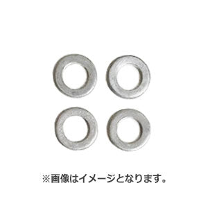 ドレンワッシャードレンパッキン4枚セットバイク用アルミ外径17mmx内径10.2mmx厚み2.0mmDV-OW-00015|消耗品部品整備パーツオイル交換メンテナンス