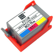 ecoricaエコリカ!リサイクルインクカートリッジキヤノン互換製品!エコリカ型番【ECI-C15C】対応純正品【BCI-15CLR】色【カラー】