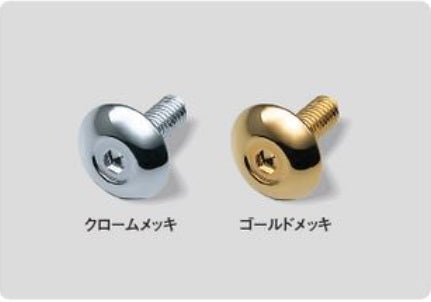 SUZUKIスズキCARRYキャリースズキ純正ナンバープレート飾りボルト(ステンレス製/４個セット)【対応年式2015.8～次モデル】