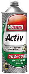 CastrolカストロールエンジンオイルACTIV4T10W-401L缶【desirdevivre】