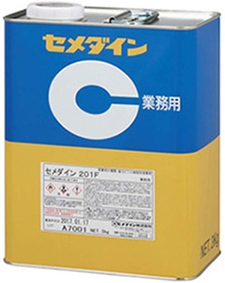 CEMEDINEセメダイン201F3kg缶軟質塩ビ接着用耐可塑剤性塩化ビニル樹脂