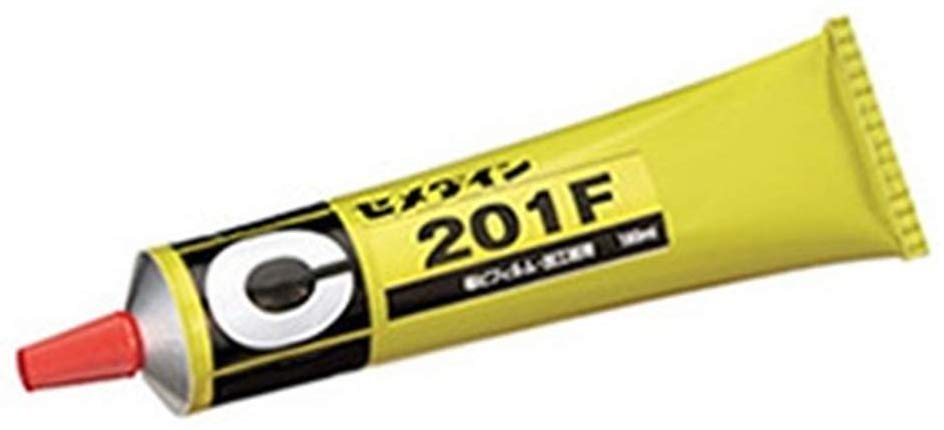 CEMEDINEセメダイン201F180mlチューブ軟質塩ビ接着用耐可塑剤性塩化ビニル樹脂