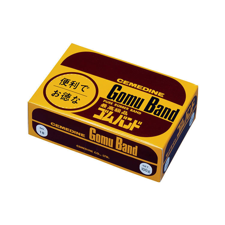 CEMEDINEセメダインゴムバンドNo.18100g天然ゴム最高級ゴムバンド