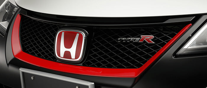 HONDAホンダCIVICtypeRシビックタイプRホンダ純正フロントグリルガーニッシュ【対応年式2015.10～次モデル】