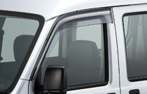 HONDA ホンダ ACTY VAN アクティバン ホンダ純正 ドアバイザー フロント用（左右セット） 【 2010.08～次モデル】 | ドア バイザー 雨 雨よけ 後付け 取り付け 交換 部品 パーツ ポイント消化