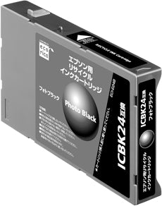 エコリカ!インクカートリッジEPSONエプソン互換製品!エコリカ型番【ECI-E24B】対応純正品【ICBK24】カラー【ブラック】