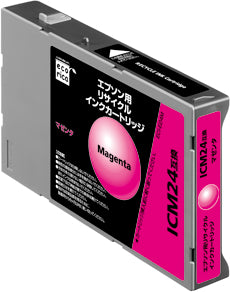 エコリカ!インクカートリッジEPSONエプソン互換製品!エコリカ型番【ECI-E24M】対応純正品【ICM24】カラー【マゼンタ】