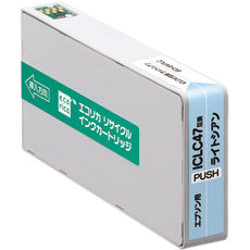 エコリカ!インクカートリッジEPSONエプソン互換製品!エコリカ型番【ECI-E47LC】対応純正品【ICLC47】カラー【ライトシアン】