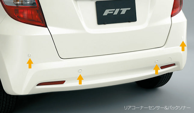 HONDAホンダFITフィットホンダ純正リアコーナーセンサー＆バックソナー本体＋取付アタッチメント【対応年式2013.01～次モデル】【desirdevivre】