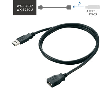HONDAホンダFITフィットホンダ純正USBメモリーデバイスコードWX-135CP/WX-128CU用【対応年式2013.9～次モデル】【desirdevivre】