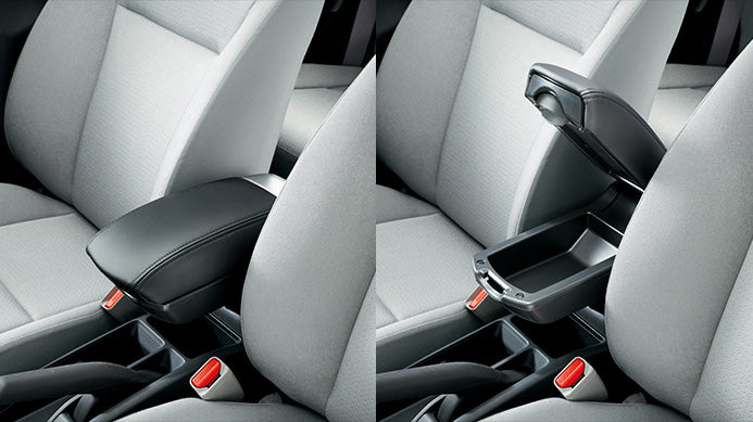HONDAホンダFITフィットホンダ純正アームレストコンソール（ブラック合皮製）【対応年式2014.12～次モデル】【desirdevivre】