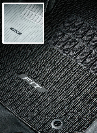 HONDAホンダFITフィットホンダ純正フロアカーペットマット(ブラック)プレミアムタイプ●CVT／7AT車用【対応年式2015.10～次モデル】